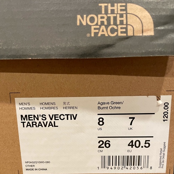 The North Face Men’s VECTIV Taraval Trail Sneakers - Picture 8 of 9
